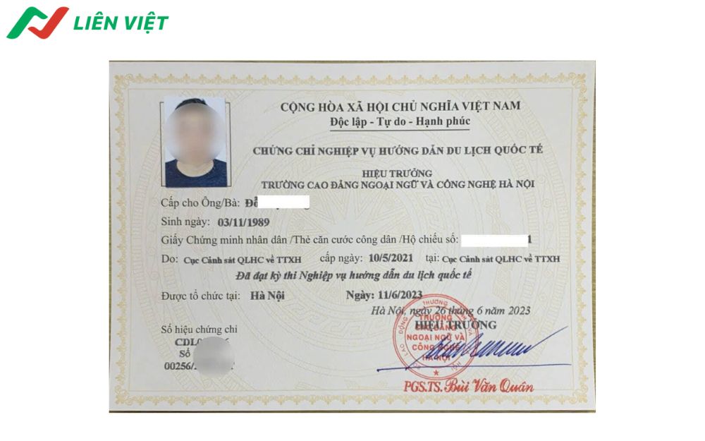 Chứng chỉ HDV là điều kiện bắt buộc để làm việc hợp pháp trong vai trò hướng dẫn viên